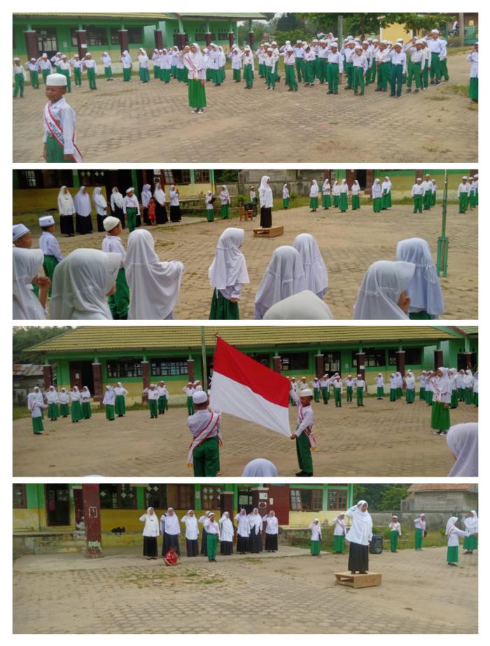 UPACARA BENDERA RUTIN SETIAP SENIN MIN 2 BATANG HARi