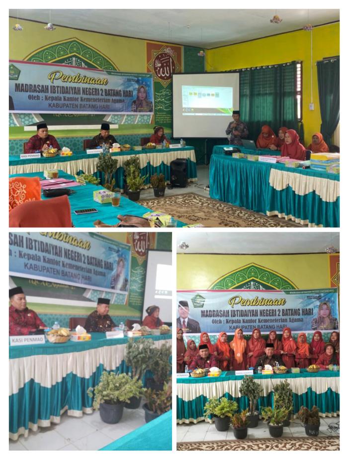 Pembinaan  Tenaga Pendidik dan Kependidikan  oleh Kakanmenaq Kabupaten Batang Hari