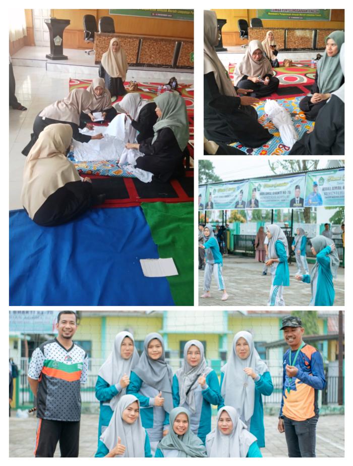 MIN 2 Batang Hari Mengikuti  Lomba Voli dan Pengurusan Jenazah  Jelang HAB Ke-78 Kementerian Agama RI Kabupaten Batang Hari