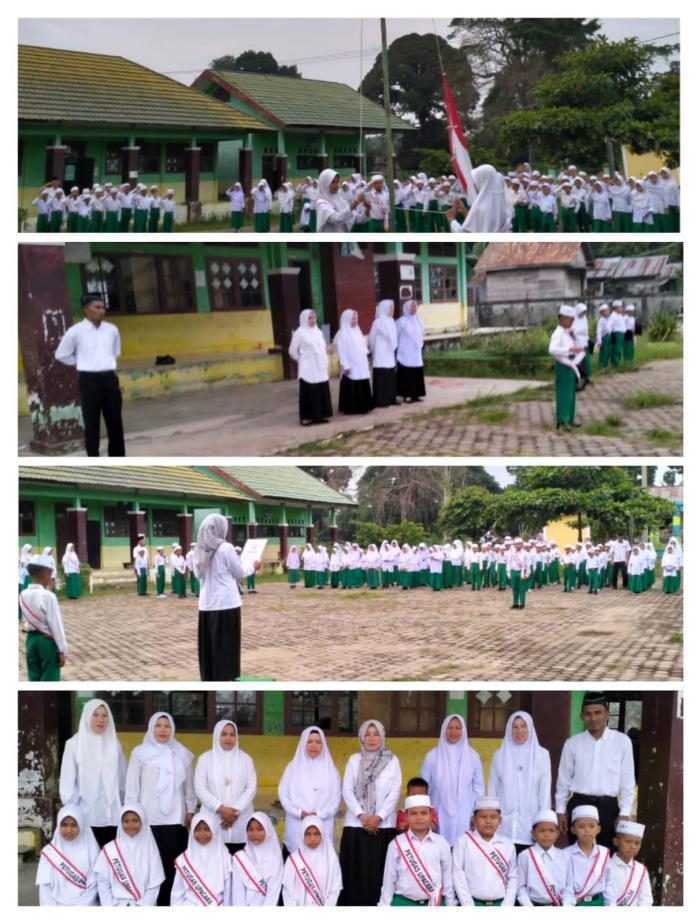 Upacara Pertama Semester Genap MIN 2  Batang Hari