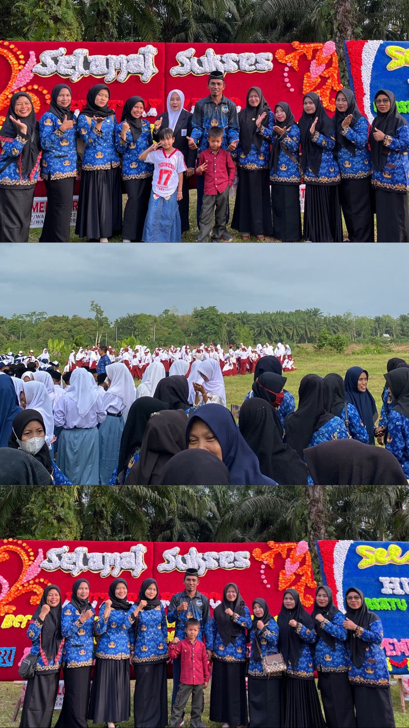 MIN 2 BATANG HARI MENGIKUTI UPACARA DALAM RANGKA HUT KE-80 REPUBLIK INDONESIA
