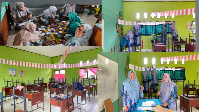 Panitia Ujian MIN 2 Batang Hari Siapkan Ruang dan Administrasi Ujian Akhir Madrasah