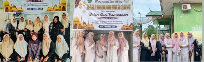 Peringatan Isra Mikraj di MIN 2 Batang Hari Berlangsung Khidmat dan Penuh Makna