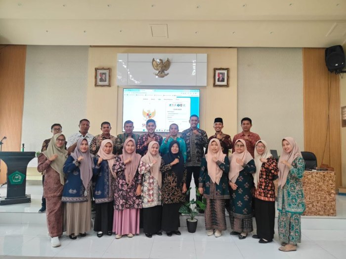 MIN 2 Batang Hari Ikuti Sosialisasi Aplikasi SRIKANDI Kemenag