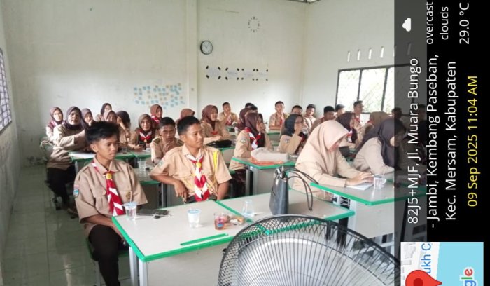 Kegiatan Persiapan Mengikuti Jambore Ranting 2025