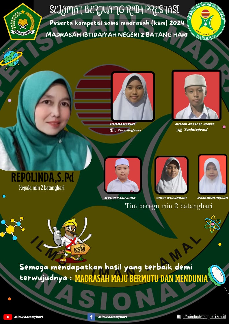Mantapkan persiapan KSM tingkat Kabupaten MIN 2 Batanghari ikuti simulasi