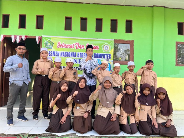 MIN 2 Ikuti Ujian Asesmen Nasional Berbasis Komputer (ANBK)  Dengan Lancar Dan Tertib