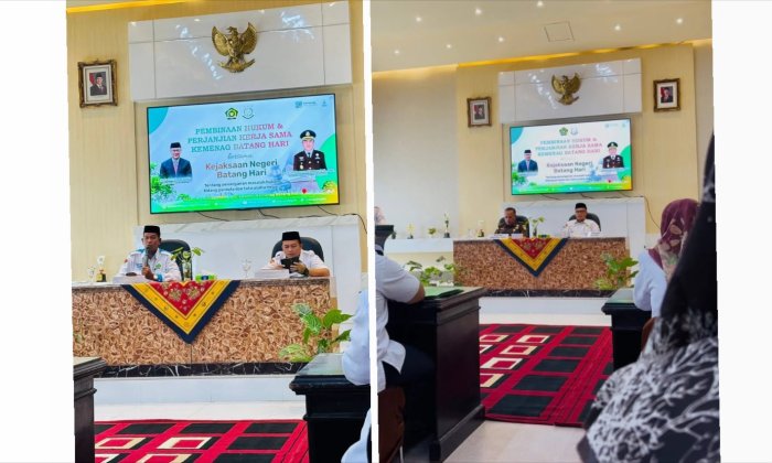 Tingkatkan Koordinasi dan Layanan Pendidikan,Kepala MIN 2 Batang Hari Ikuti Rakor Pembinaan Hukum