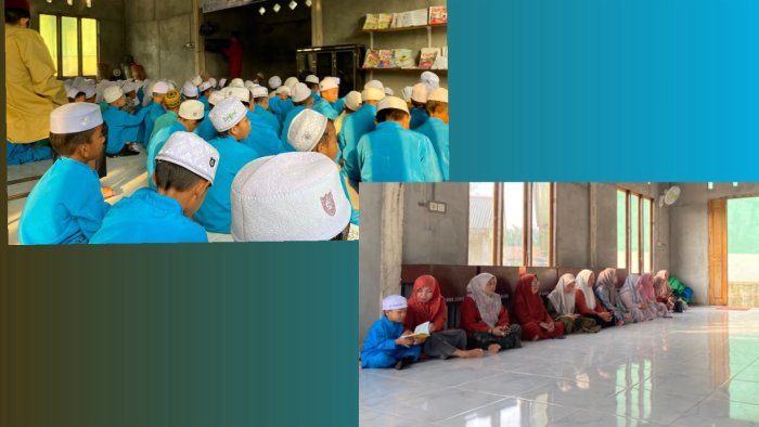 Kegiatan Rutin Jumat Pagi,  Pembacaan Yasin di Mushollah At-Tholibin Min 2 Batang Hari
