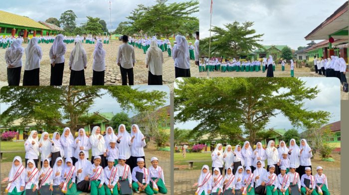 Upacara Bendera Di Min 2 Batang Hari Berlangsung Dengan Tertib, Khidmat, dan lancar.
