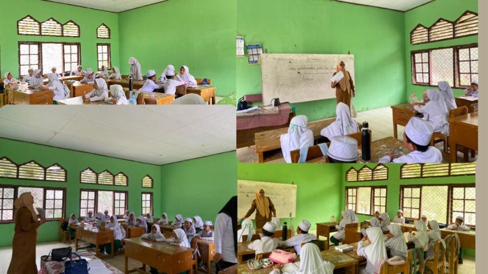 Pembinaan Sekolah Sehat di Min 2 Batang Hari Oleh Petugas Puskemas Mersam